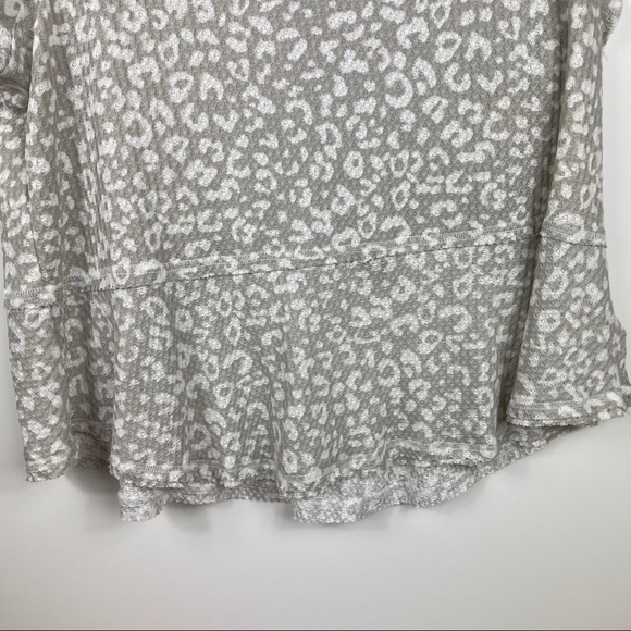 3 for $30 Altar’d State Cheetah Print Waffle Top - Picture 8 of 11